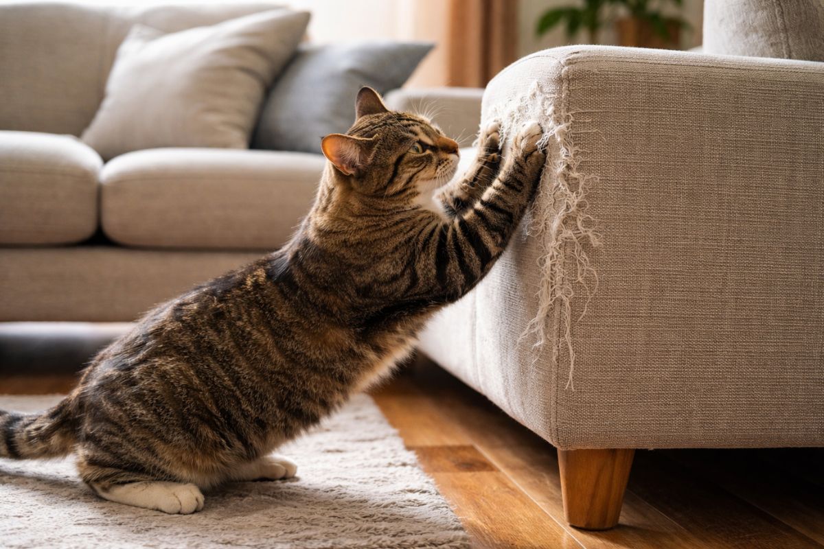 comment empecher un chat de griffer le canapé
