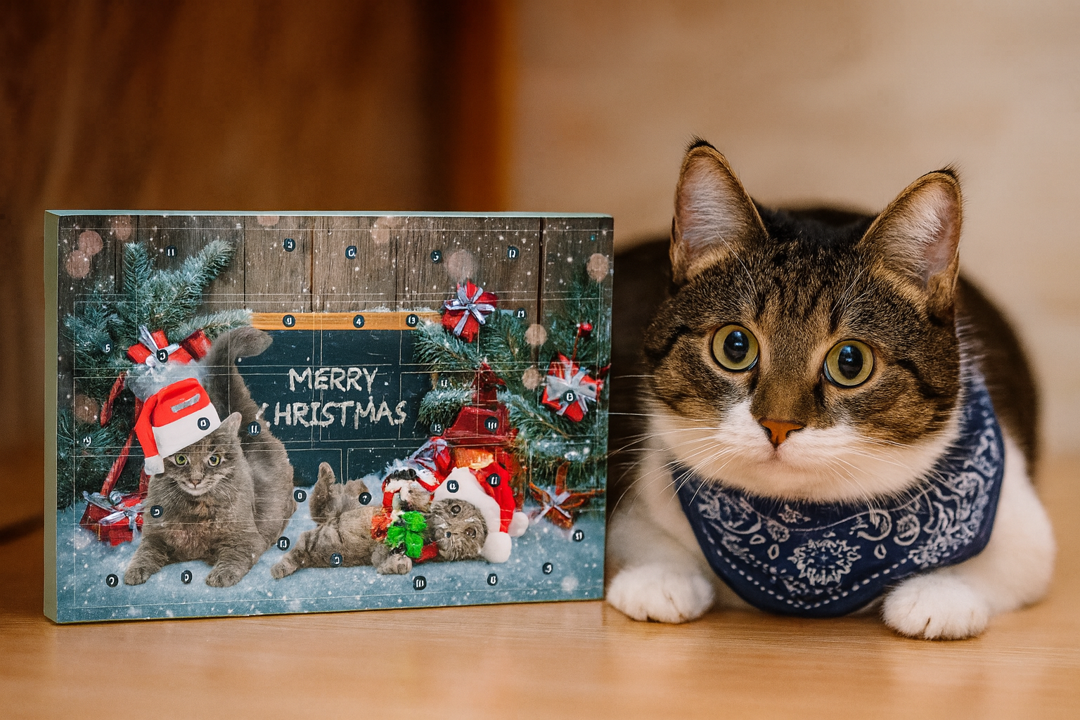 Calendrier de l'Avent pour Chat