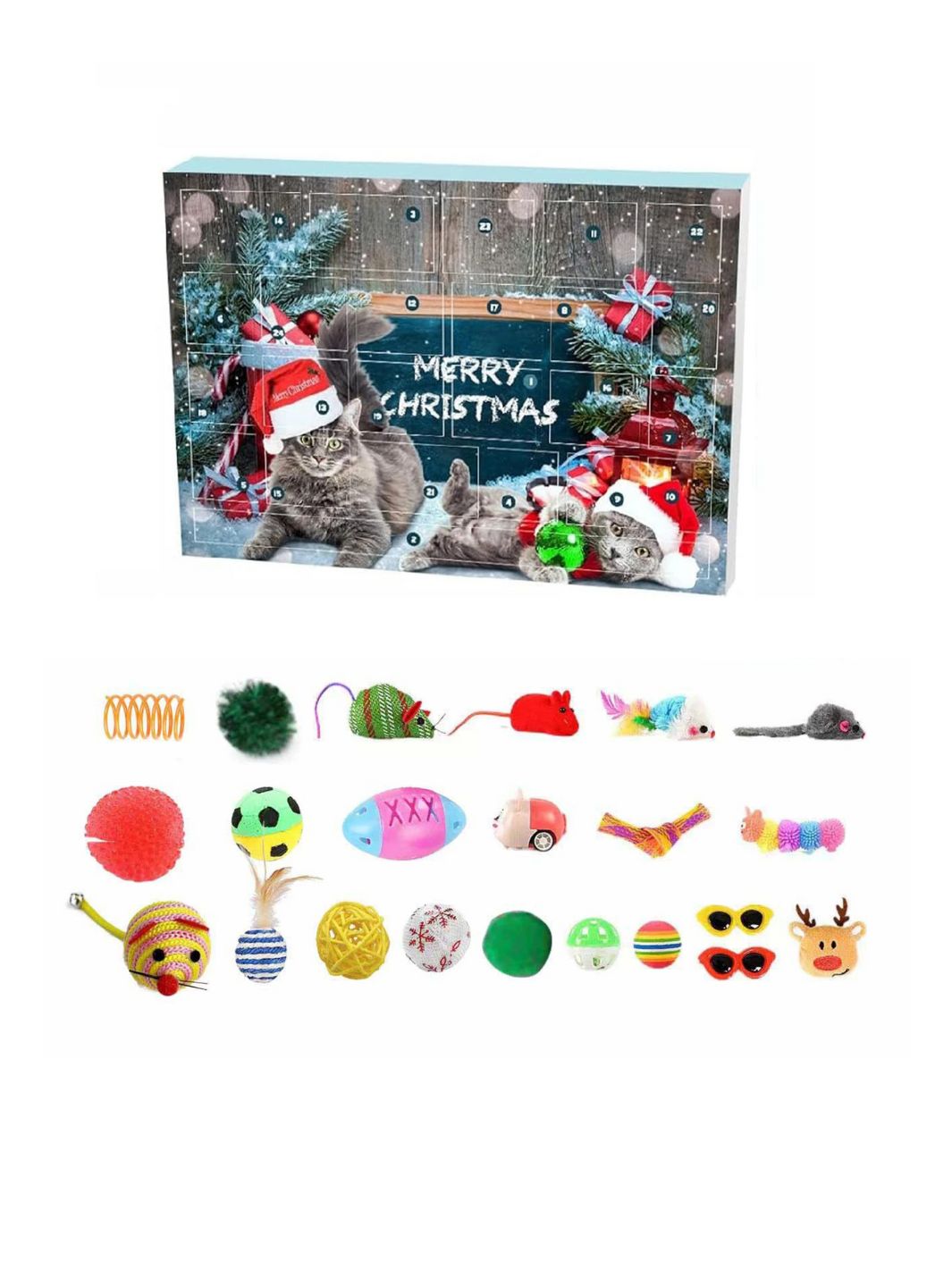 Calendrier de l'Avent pour Chat