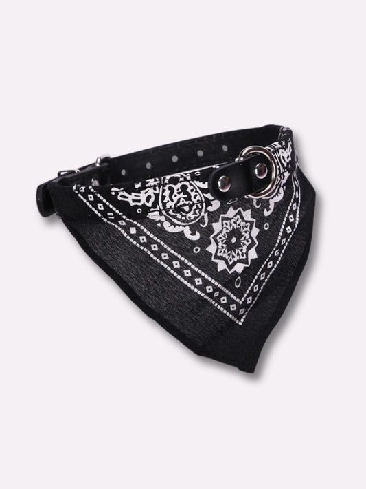 Bandana pour Chat Noir / S : 23-28 cm