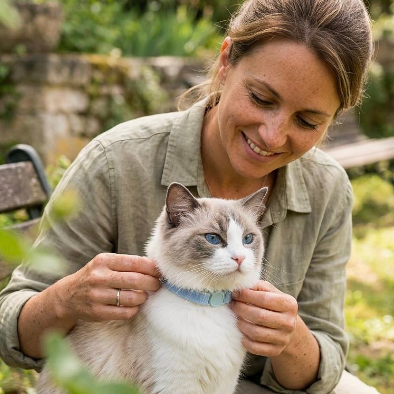 Collier anti - étranglement pour chat - Muzo