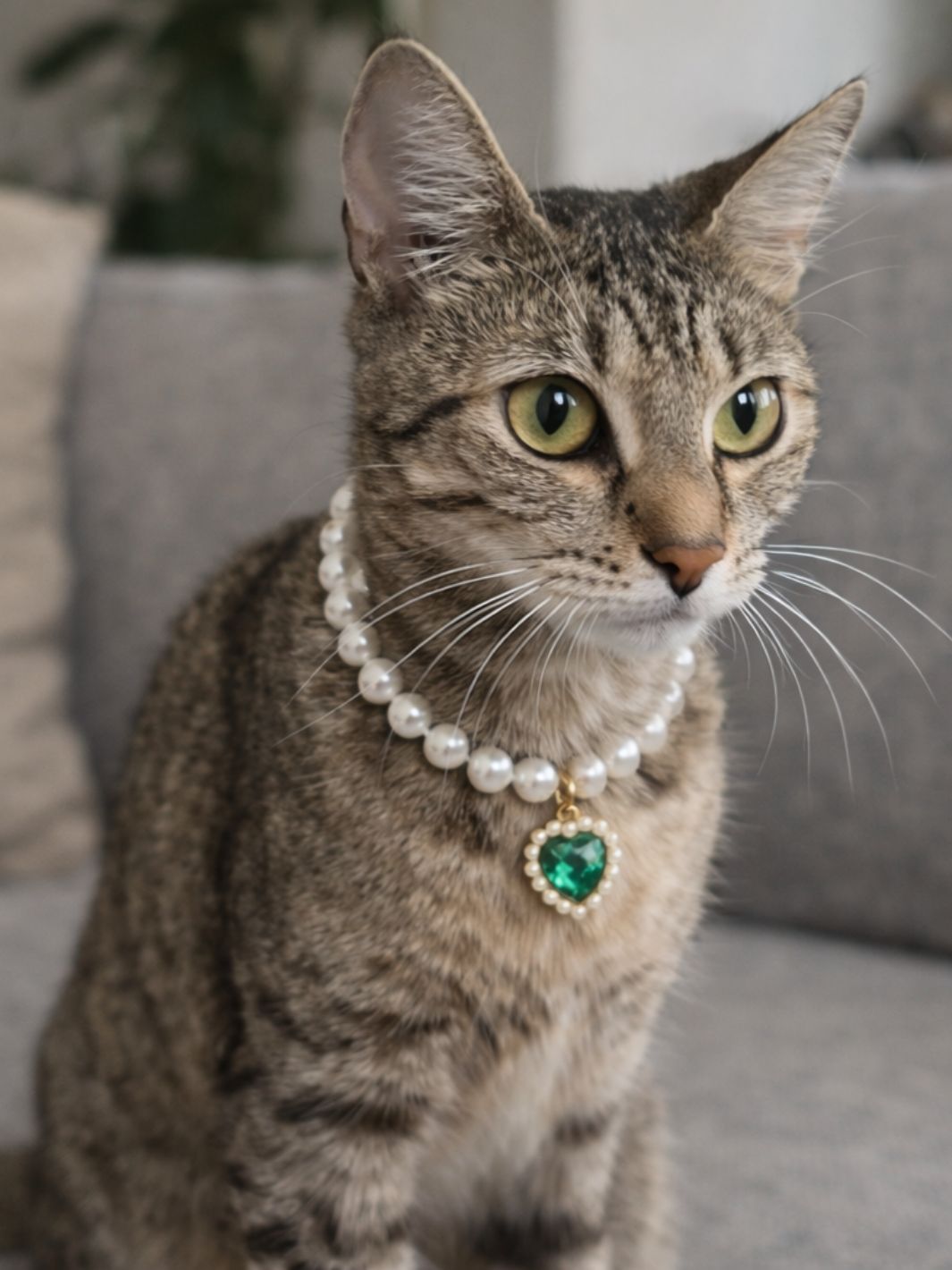 Collier de Perles pour Chat - Muzo