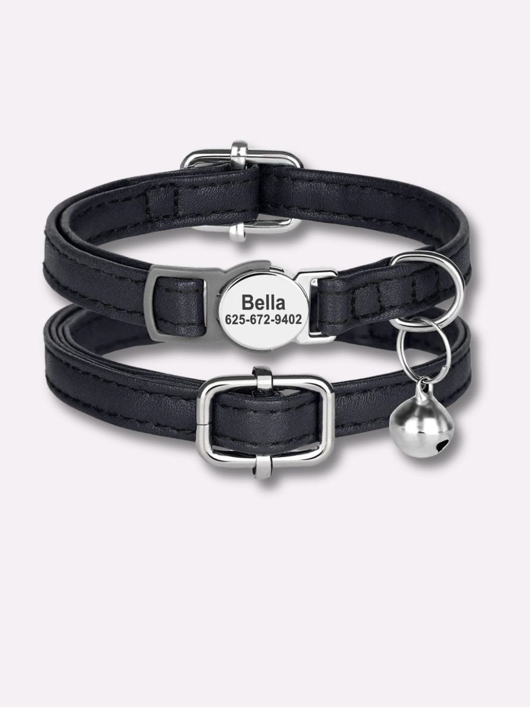 Collier en Cuir pour Chat - Muzo