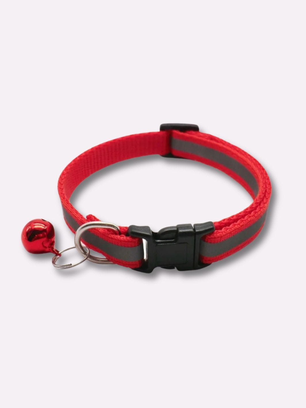 Collier Réfléchissant pour Chat 2X Rouge
