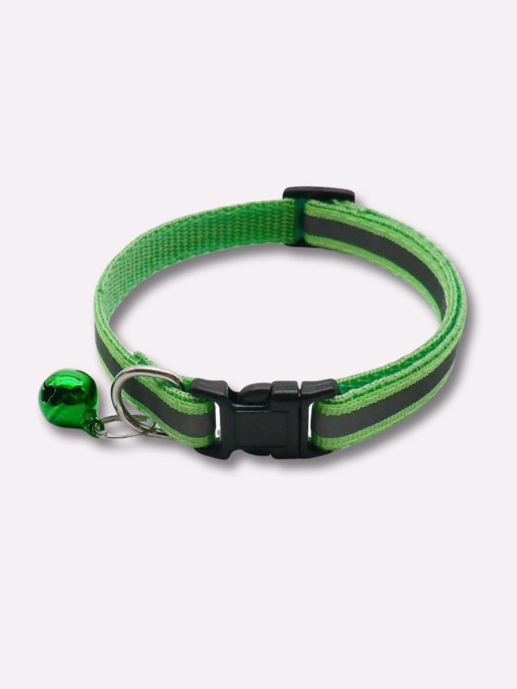 Collier Réfléchissant pour Chat 2X Vert clair