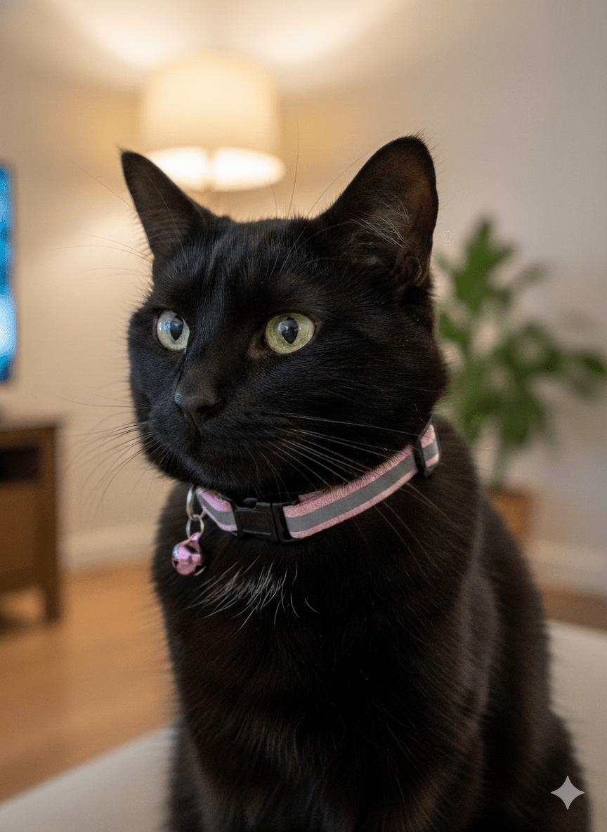 Collier Réfléchissant pour Chat - Muzo